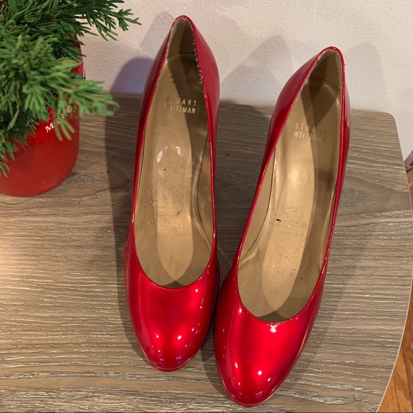 🎄STUART WEITZMAN Holiday Kitten Heels - Picture 4 of 4